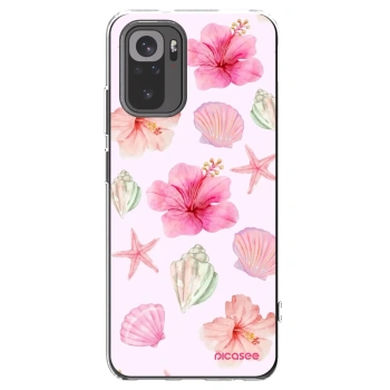 Picasee διαφανής θήκη σιλικόνης Xiaomi Redmi Note 10 - Blush Lagoon