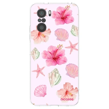 Picasee διαφανής θήκη σιλικόνης Xiaomi Poco F3 - Blush Lagoon
