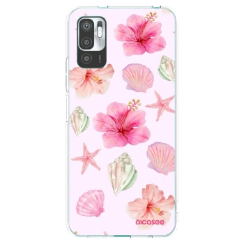 Picasee διαφανής θήκη σιλικόνης Xiaomi Redmi Note 10 5G - Blush Lagoon
