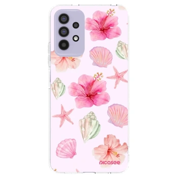 Picasee διαφανής θήκη σιλικόνης Samsung Galaxy A32 4G SM-A325F - Blush Lagoon