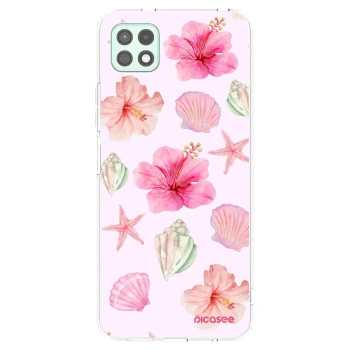 Picasee διαφανής θήκη σιλικόνης Samsung Galaxy A22 A226B 5G - Blush Lagoon