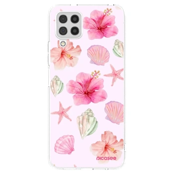 Picasee διαφανής θήκη σιλικόνης Samsung Galaxy A22 A225F 4G - Blush Lagoon