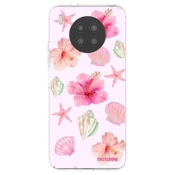 Picasee διαφανής θήκη σιλικόνης Huawei Nova 8i - Blush Lagoon