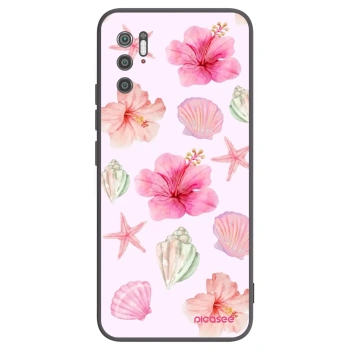 Picasee Μαύρη θήκη σιλικόνης για Xiaomi Poco M3 Pro 5G - Blush Lagoon