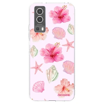 Picasee διαφανής θήκη σιλικόνης Vivo Y72 5G - Blush Lagoon