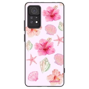 Picasee Μαύρη θήκη σιλικόνης για Xiaomi Redmi Note 11 Pro - Blush Lagoon