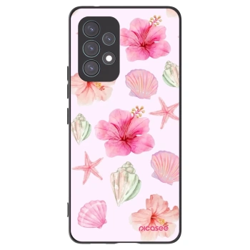 Picasee Μαύρη θήκη σιλικόνης για Samsung Galaxy A53 5G A536 - Blush Lagoon