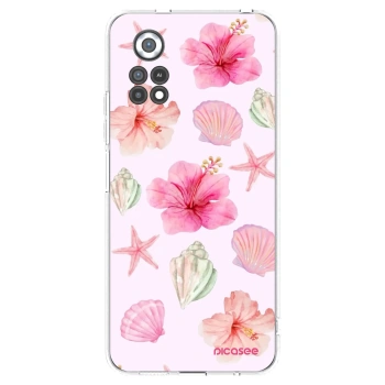 Picasee διαφανής θήκη σιλικόνης Xiaomi Poco X4 Pro 5G - Blush Lagoon