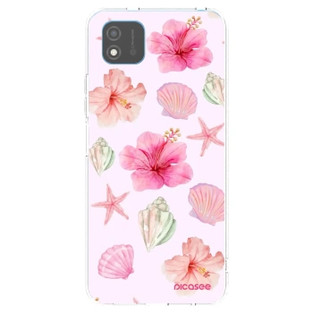 Picasee διαφανής θήκη σιλικόνης Realme C11 (2021) - Blush Lagoon