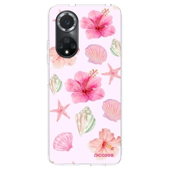Picasee διαφανής θήκη σιλικόνης Huawei Nova 9 SE - Blush Lagoon
