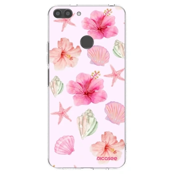 Picasee διαφανής θήκη σιλικόνης Huawei P Smart - Blush Lagoon
