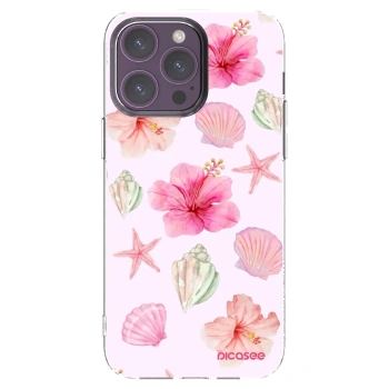 Picasee διαφανής θήκη σιλικόνης Apple iPhone 14 Pro Max - Blush Lagoon