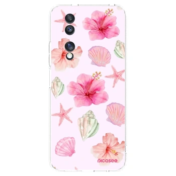 Picasee διαφανής θήκη σιλικόνης Honor 70 - Blush Lagoon