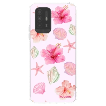 Picasee διαφανής θήκη σιλικόνης OPPO A94 5G - Blush Lagoon
