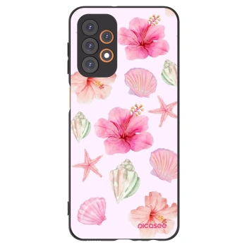 Picasee Μαύρη θήκη σιλικόνης για Samsung Galaxy A23 A236B 5G - Blush Lagoon