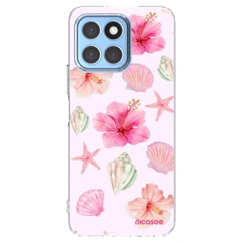 Picasee διαφανής θήκη σιλικόνης Honor X8 5G - Blush Lagoon