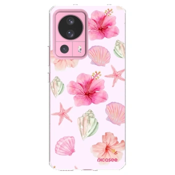 Picasee διαφανής θήκη σιλικόνης Xiaomi 13 Lite - Blush Lagoon