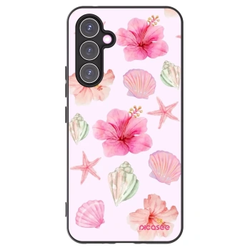 Picasee Μαύρη θήκη σιλικόνης για Samsung Galaxy A54 5G A546B - Blush Lagoon