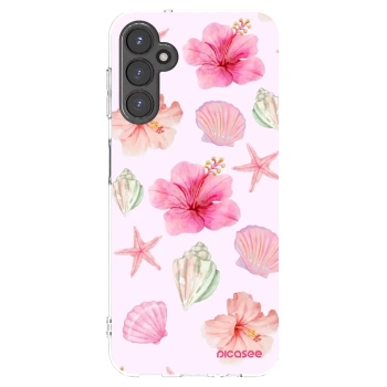 Picasee διαφανής θήκη σιλικόνης Samsung Galaxy A14 5G A146P - Blush Lagoon