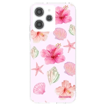 Picasee διαφανής θήκη σιλικόνης Xiaomi Redmi 12 4G - Blush Lagoon