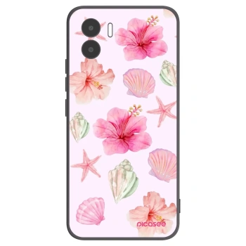 Picasee Μαύρη θήκη σιλικόνης για Xiaomi Redmi A2 - Blush Lagoon