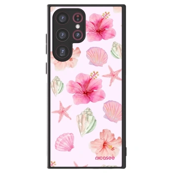 Picasee ULTIMATE CASE PowerShare για Samsung Galaxy S22 Ultra 5G - Blush Lagoon