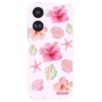 Picasee διαφανής θήκη σιλικόνης Honor 90 Lite 5G - Blush Lagoon