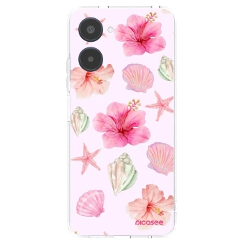 Picasee διαφανής θήκη σιλικόνης Realme 10 4G - Blush Lagoon