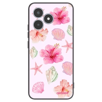Picasee Μαύρη θήκη σιλικόνης για Realme C53 - Blush Lagoon