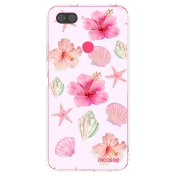 Picasee διαφανής θήκη σιλικόνης Xiaomi Mi 8 Lite - Blush Lagoon