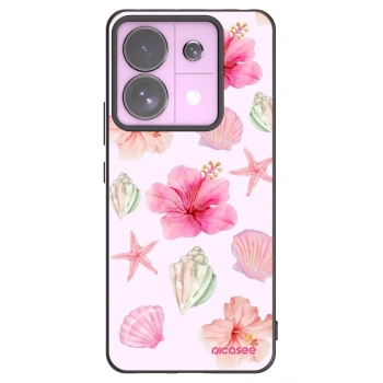 Picasee Μαύρη θήκη σιλικόνης για Xiaomi Redmi Note 13 Pro 5G - Blush Lagoon