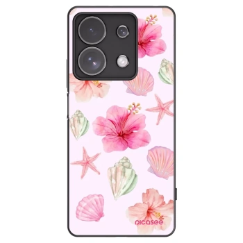 Picasee Μαύρη θήκη σιλικόνης για Xiaomi Redmi Note 13 Pro 4G - Blush Lagoon