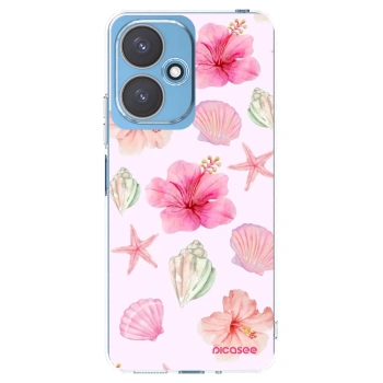 Picasee διαφανής θήκη σιλικόνης Xiaomi Redmi 13C 5G - Blush Lagoon