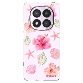 Picasee διαφανής θήκη σιλικόνης Xiaomi Redmi Note 14 Pro 5G - Blush Lagoon