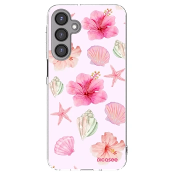 Picasee διαφανής θήκη σιλικόνης Samsung Galaxy A16 5G - Blush Lagoon