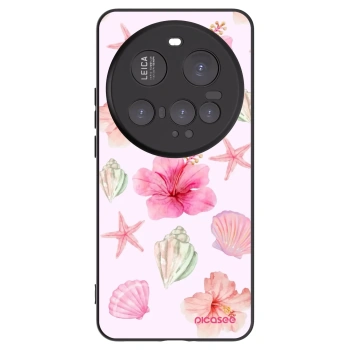 Picasee Μαύρη θήκη σιλικόνης για Xiaomi 15 Ultra - Blush Lagoon