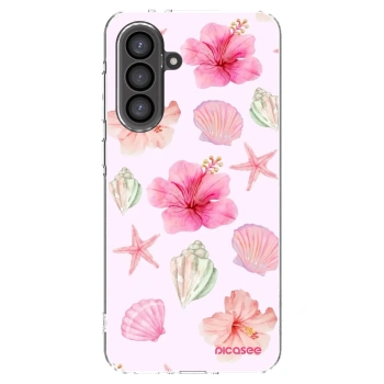Picasee διαφανής θήκη σιλικόνης Samsung Galaxy A36 5G - Blush Lagoon