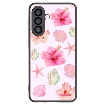 Picasee Μαύρη θήκη σιλικόνης για Samsung Galaxy A26 5G A266B - Blush Lagoon