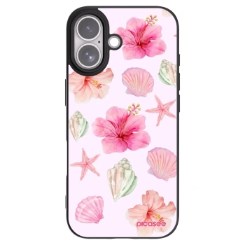 Picasee Μαύρη θήκη σιλικόνης για Apple iPhone 17 - Blush Lagoon