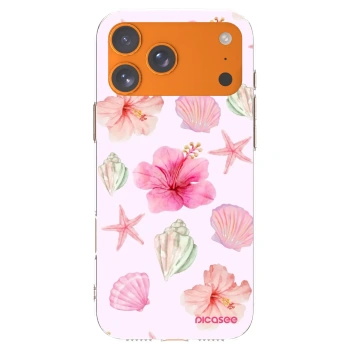 Picasee διαφανής θήκη σιλικόνης Apple iPhone 17 Pro Max - Blush Lagoon