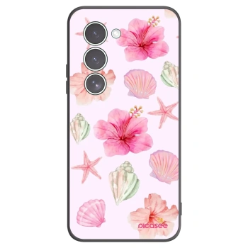 Picasee Μαύρη θήκη σιλικόνης για Xiaomi Redmi 15 5G - Blush Lagoon