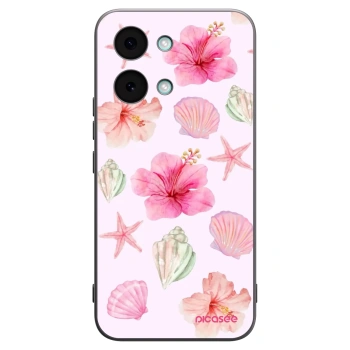Picasee Μαύρη θήκη σιλικόνης για Xiaomi Poco X8 Pro Max - Blush Lagoon