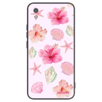 Picasee Μαύρη θήκη σιλικόνης για Xiaomi Redmi 7A - Blush Lagoon