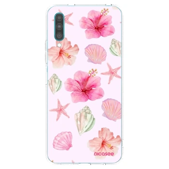 Picasee διαφανής θήκη σιλικόνης Samsung Galaxy A30s A307F - Blush Lagoon