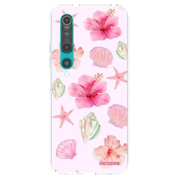 Picasee διαφανής θήκη σιλικόνης Xiaomi Mi 10 - Blush Lagoon