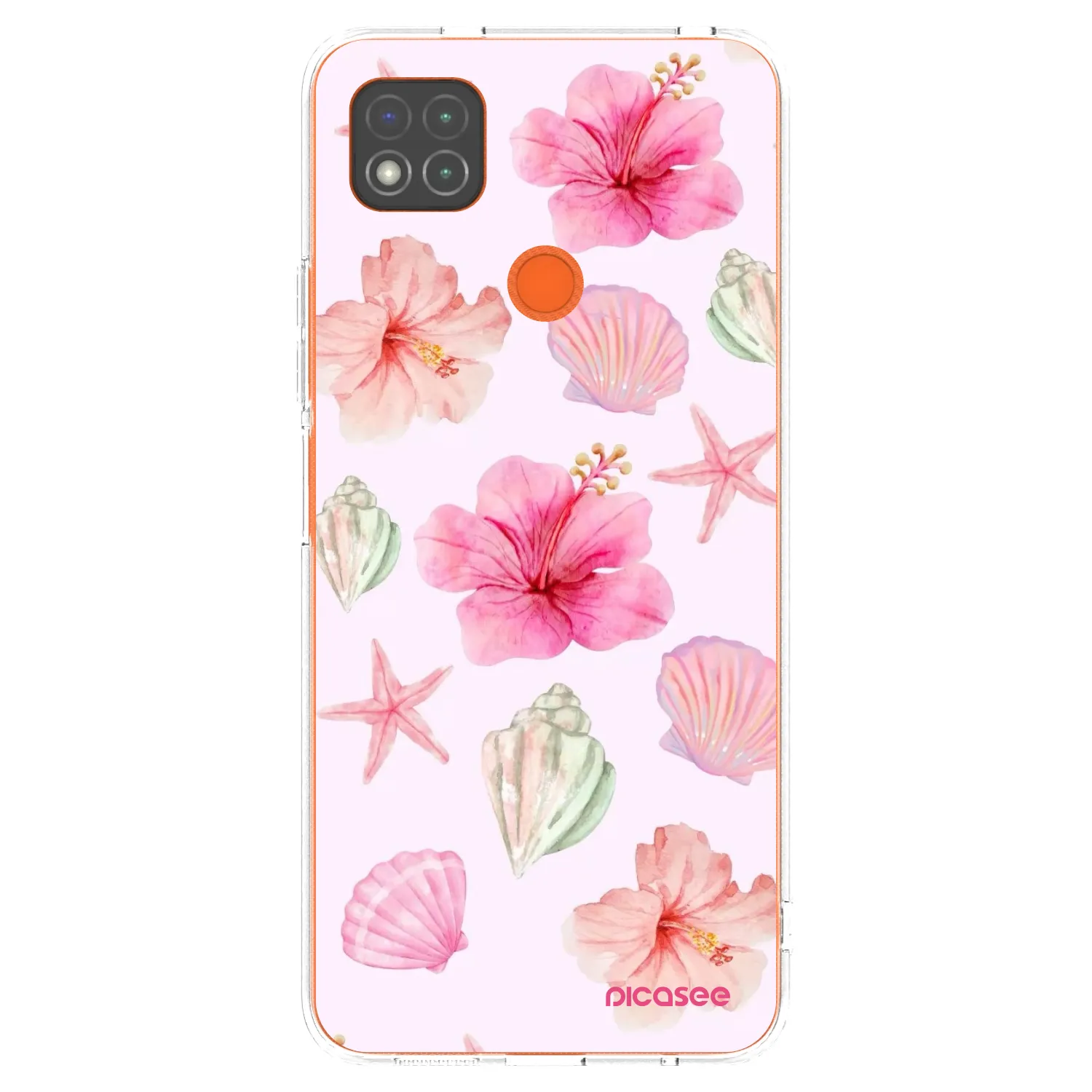 Picasee διαφανής θήκη σιλικόνης Xiaomi Redmi 9C - Blush Lagoon