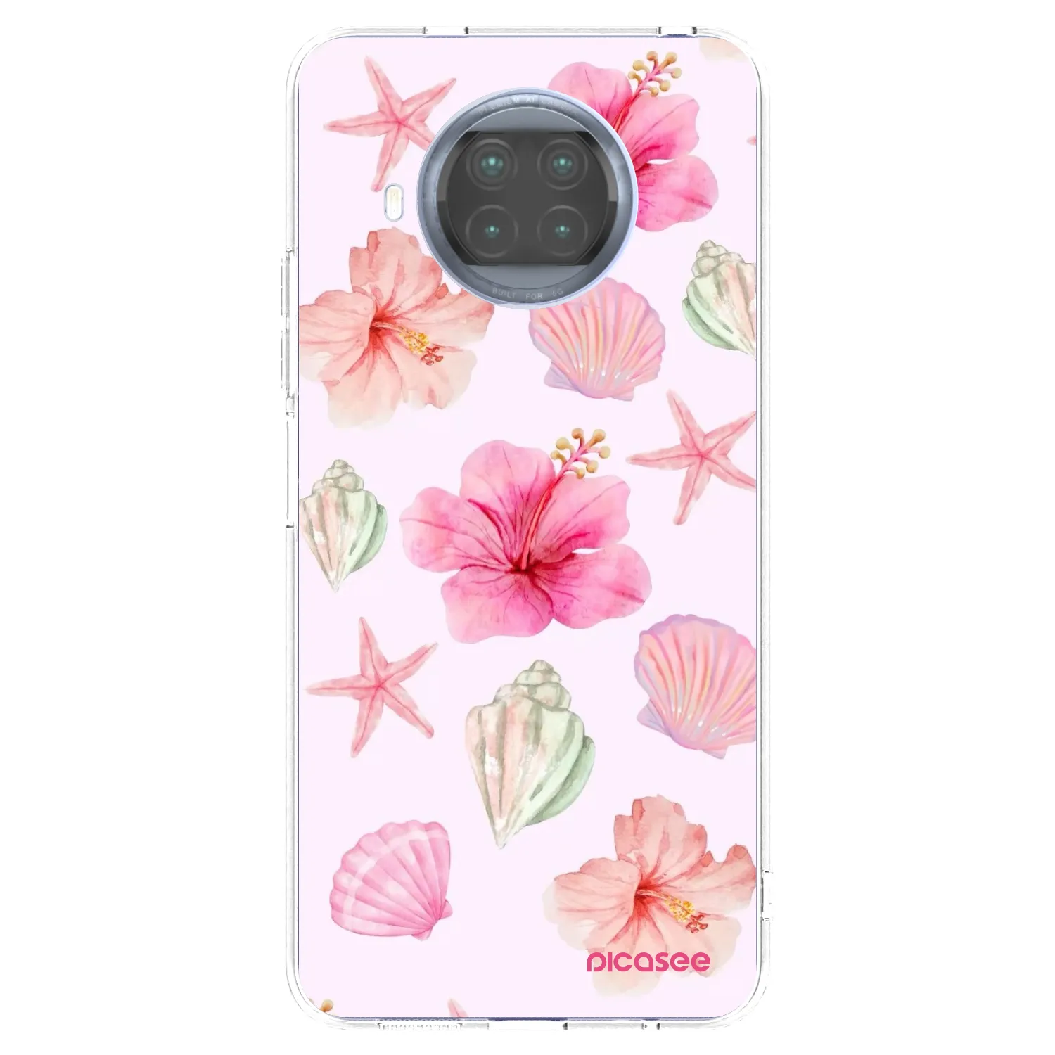 Picasee διαφανής θήκη σιλικόνης Xiaomi Mi 10T Lite - Blush Lagoon