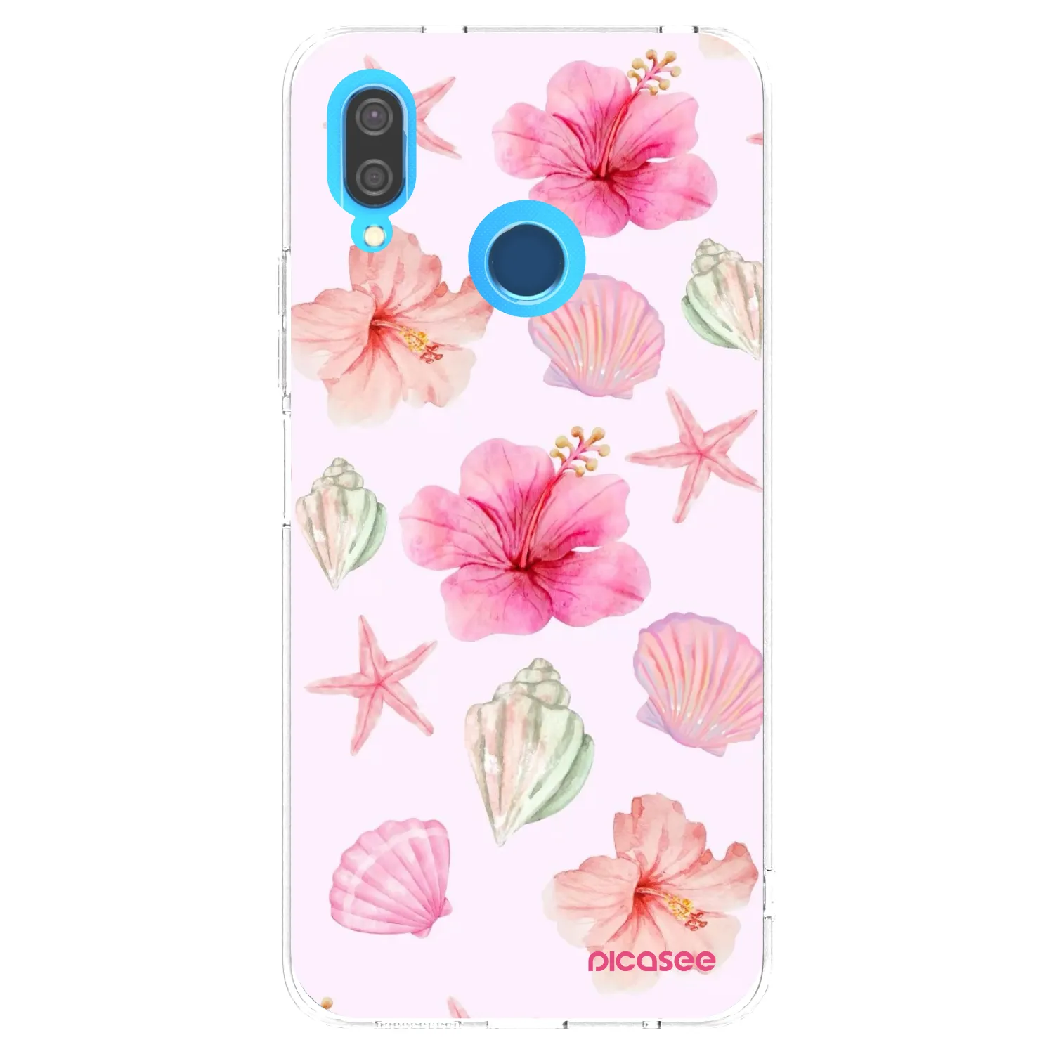 Picasee διαφανής θήκη σιλικόνης Huawei P20 Lite - Blush Lagoon