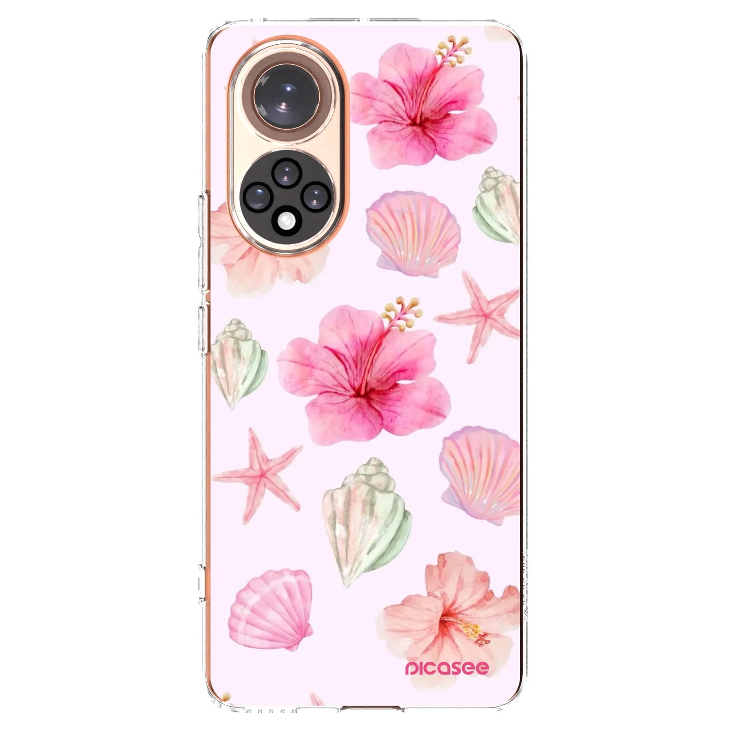 Picasee διαφανής θήκη σιλικόνης Huawei Nova 9 - Blush Lagoon