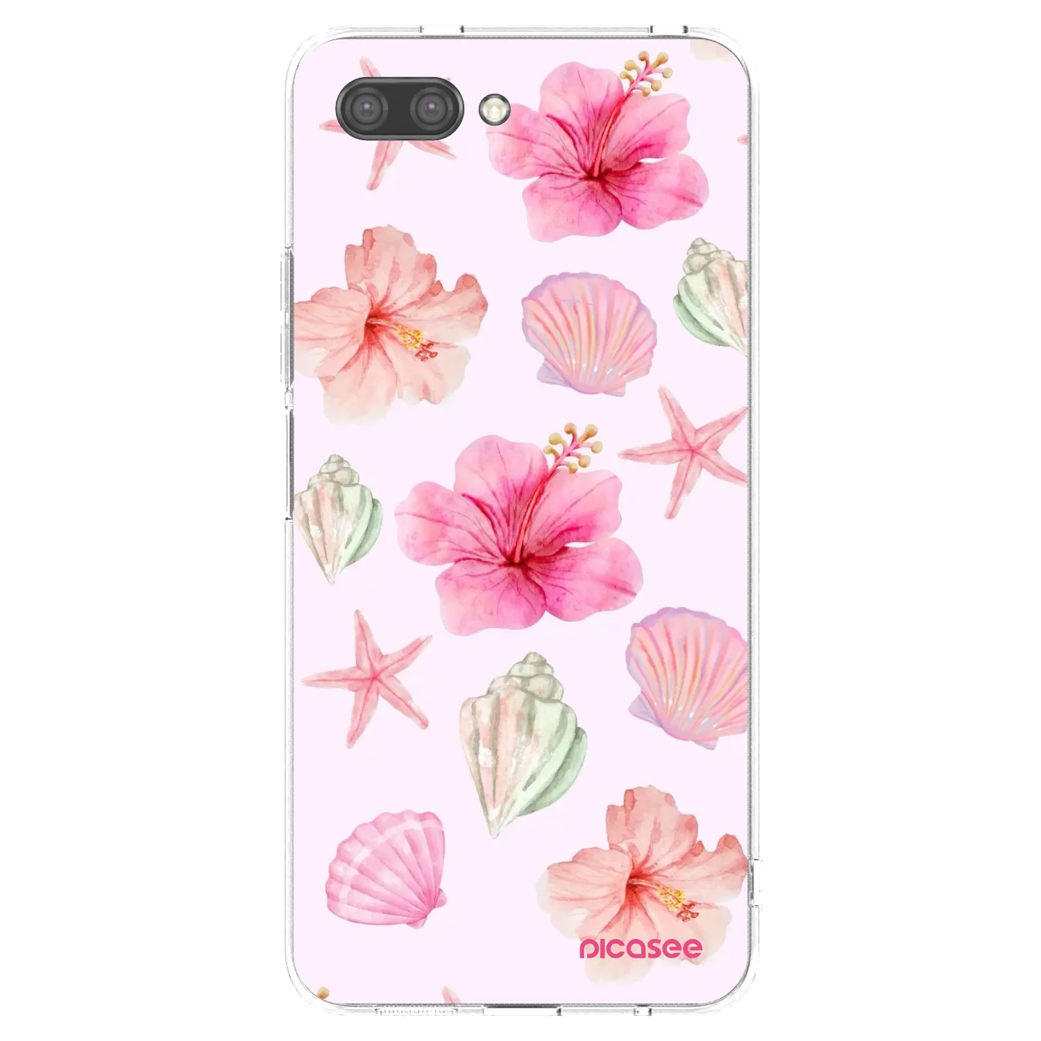 Picasee διαφανής θήκη σιλικόνης Honor 10 - Blush Lagoon
